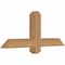 Ekena Millwork Eugene Smooth Timber Gable Bracket, Western Red Cedar, 36"W x 15"H x 3 1/2"D x 3 1/2"F, 10/12 Pitch GBW036X15X0404EUG00SWR - alternate 3